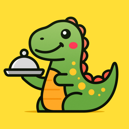 Dine with Dino logo